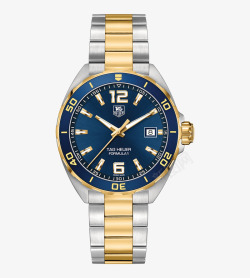 泰格豪雅蓝色腕表手表男士手表素材
