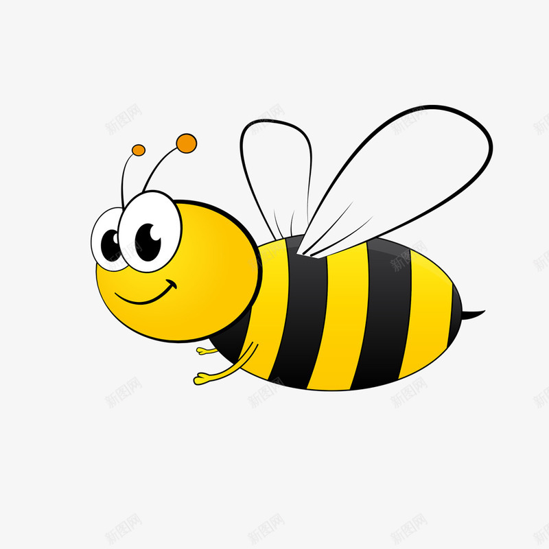手绘蜜蜂png免抠素材_88icon https://88icon.com 翅膀 蜂类 蜜蜂 装饰图 装饰画 长翅膀的蜜蜂