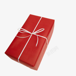 纸盒礼品包装红色礼品盒高清图片