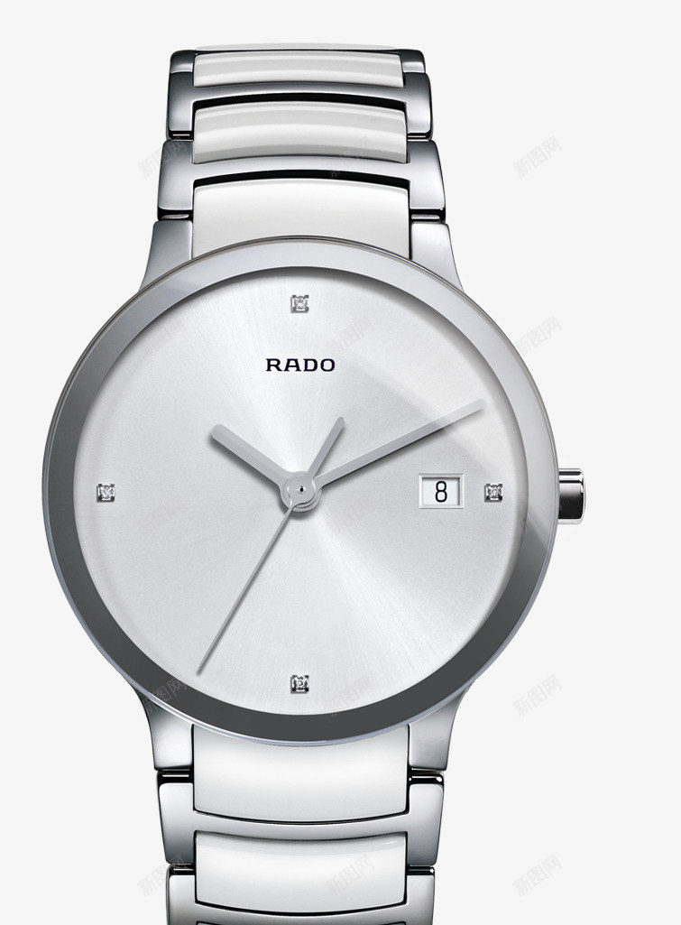 雷达腕表银色手表男表png免抠素材_88icon https://88icon.com RADO 产品实物 手表 机械男表 男士表 腕表 表 雷达