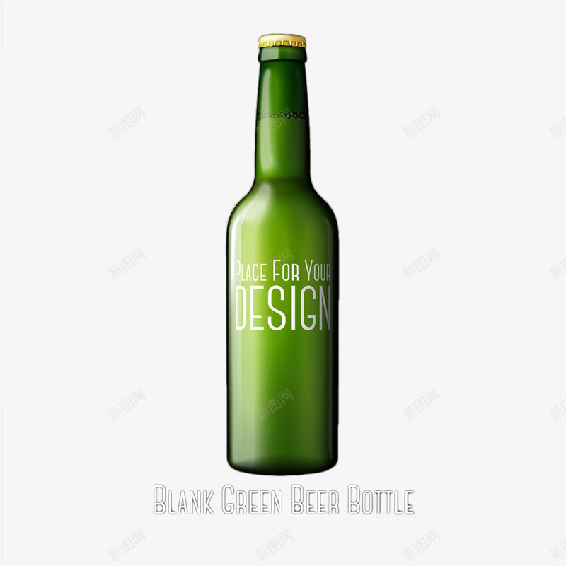绿色啤酒瓶png免抠素材_88icon https://88icon.com 啤酒 新鲜 狂欢 节日