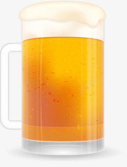 手绘啤酒素材