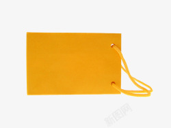 黄色纸袋素材