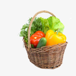 蔬菜篮子菜篮子写真图标高清图片