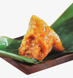 精品小吃黄金鲜肉粽高清图片