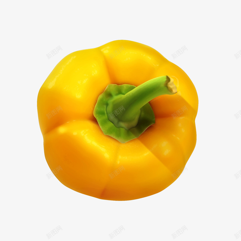 精美蔬菜黄色青椒png免抠素材_88icon https://88icon.com 精美 蔬菜 青椒 黄色