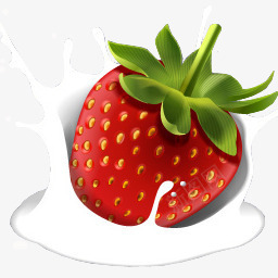 草莓牛奶飞溅喷溅png免抠素材_88icon https://88icon.com 喷溅 牛奶 草莓 飞溅