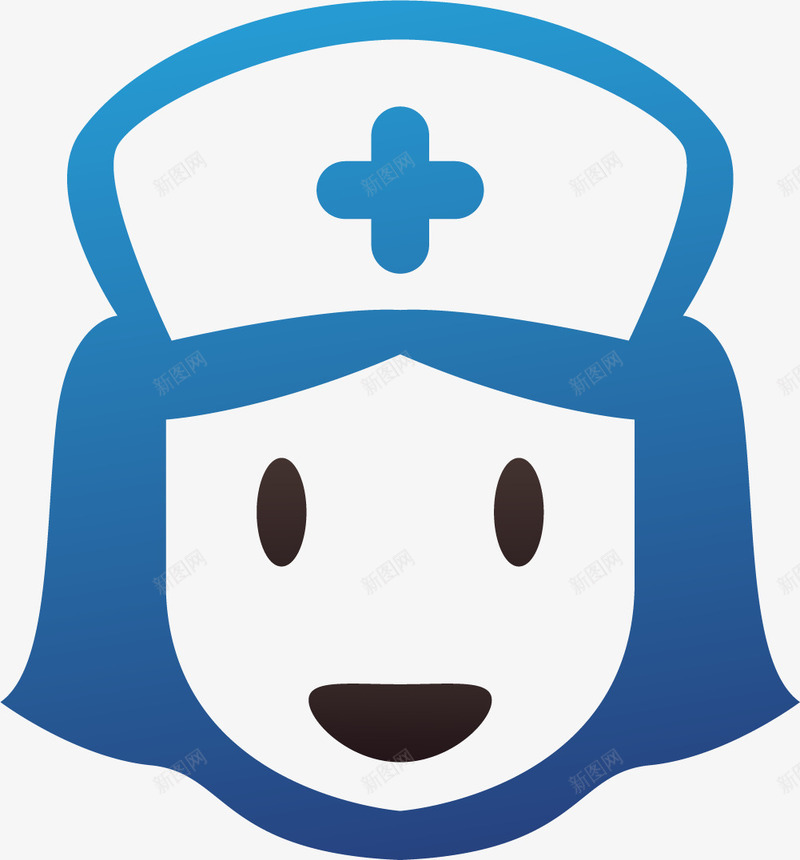 蓝色护士png免抠素材_88icon https://88icon.com 医院护士 卡通 卡通小护士 女性护士 护士 蓝色