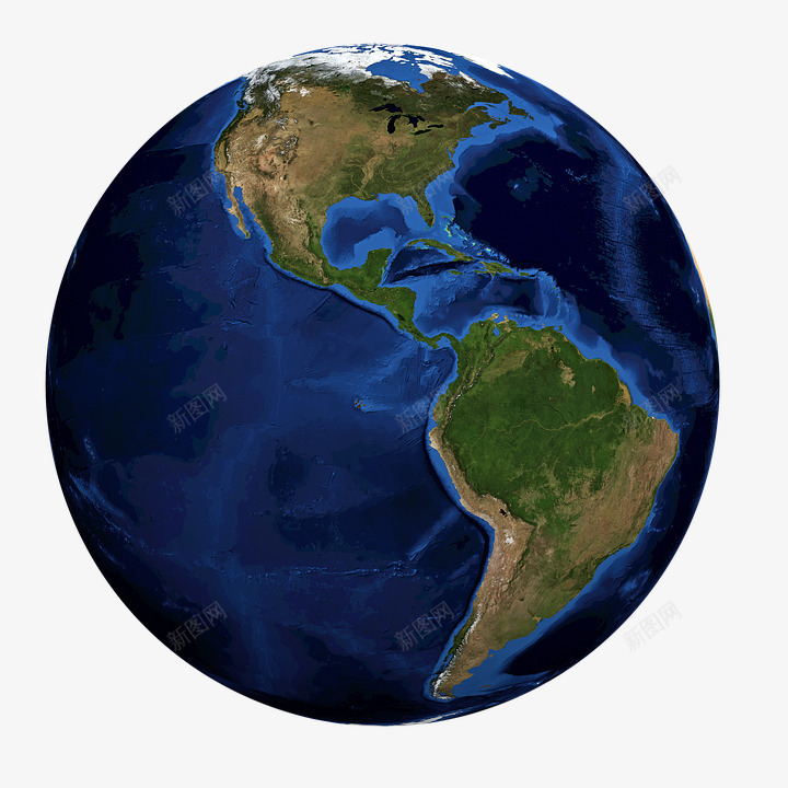 深蓝色的地球png免抠素材_88icon https://88icon.com 全球 圆形地球 深蓝色地球 蓝色 蓝色地球