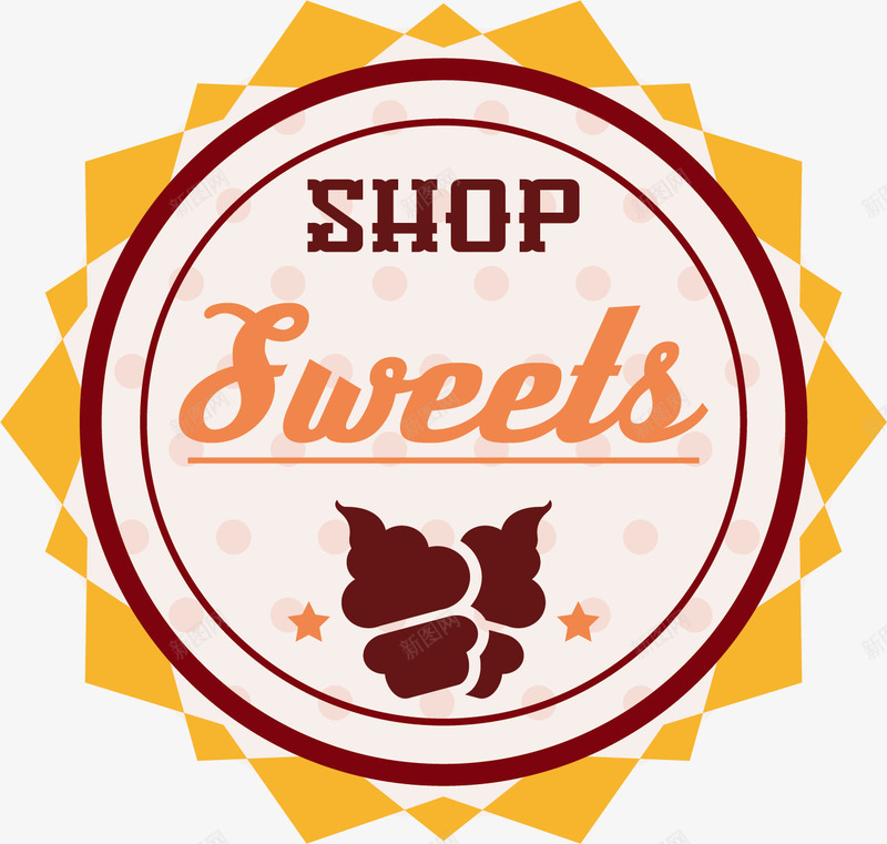 糖果食物店铺标签png免抠素材_88icon https://88icon.com sweet 卡通手绘 可爱 甜蜜 糖果 贴纸 食物