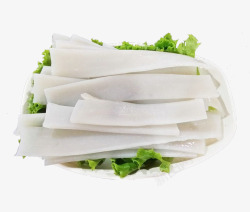 火锅涮品蔬菜和粉条实物图高清图片