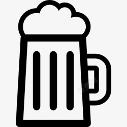 饮料罐图片啤酒饮料罐的轮廓图标高清图片
