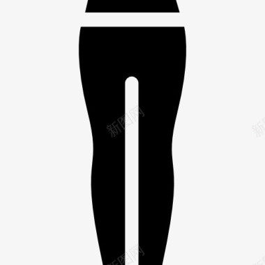 女性服装leggins图标图标