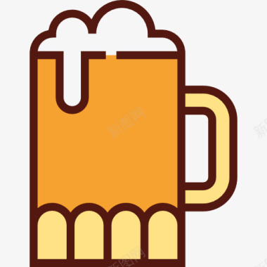 餐厅啤酒图标图标