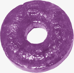 紫色糖果甜甜圈食品素材