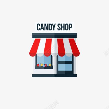 糖果商店图标图标
