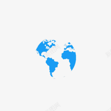 地球大陆轮廓512x512图标图标