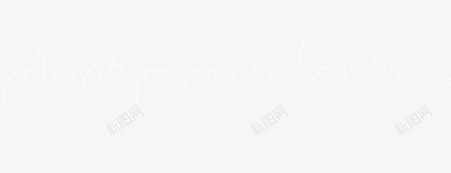 城市建筑剪影曲线png免抠素材_88icon https://88icon.com 剪影 城市 建筑 曲线