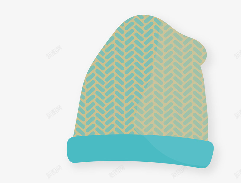 浅蓝色帽子png免抠素材_88icon https://88icon.com 冬 冬季帽子矢量图 可爱 季节 帽 帽子 平面设计 插图 服装 蓝