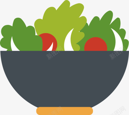 蔬菜吃饭图标图标