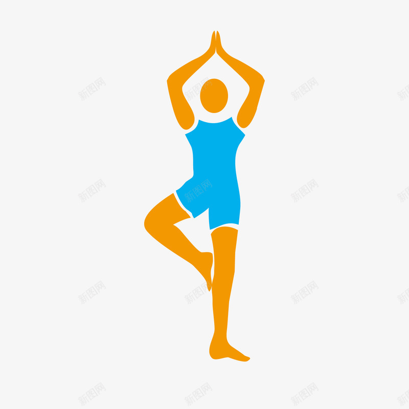 身体平衡矢量图ai免抠素材_88icon https://88icon.com PNG免抠图下载 印度 女性 瑜伽 装饰 锻炼 矢量图
