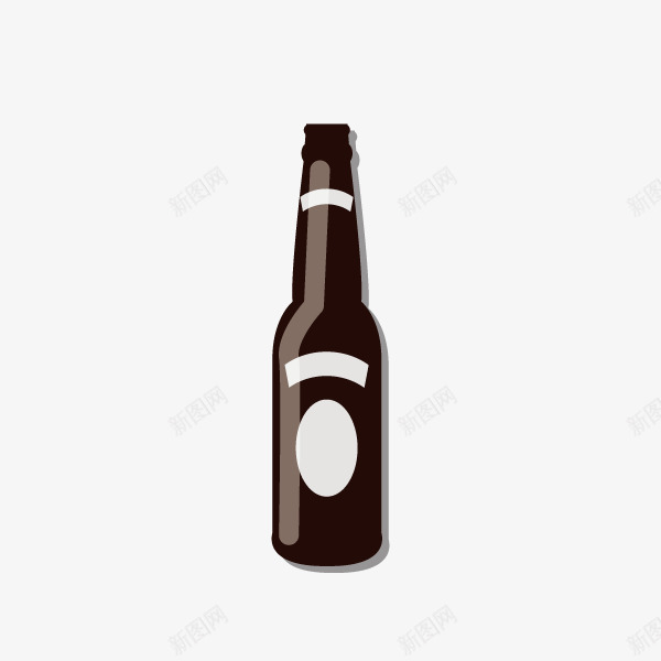 时尚卡通酒瓶广告装饰png免抠素材_88icon https://88icon.com 卡通酒瓶 啤酒酒瓶 广告设计 装饰设计 酒 酒杯 酒瓶