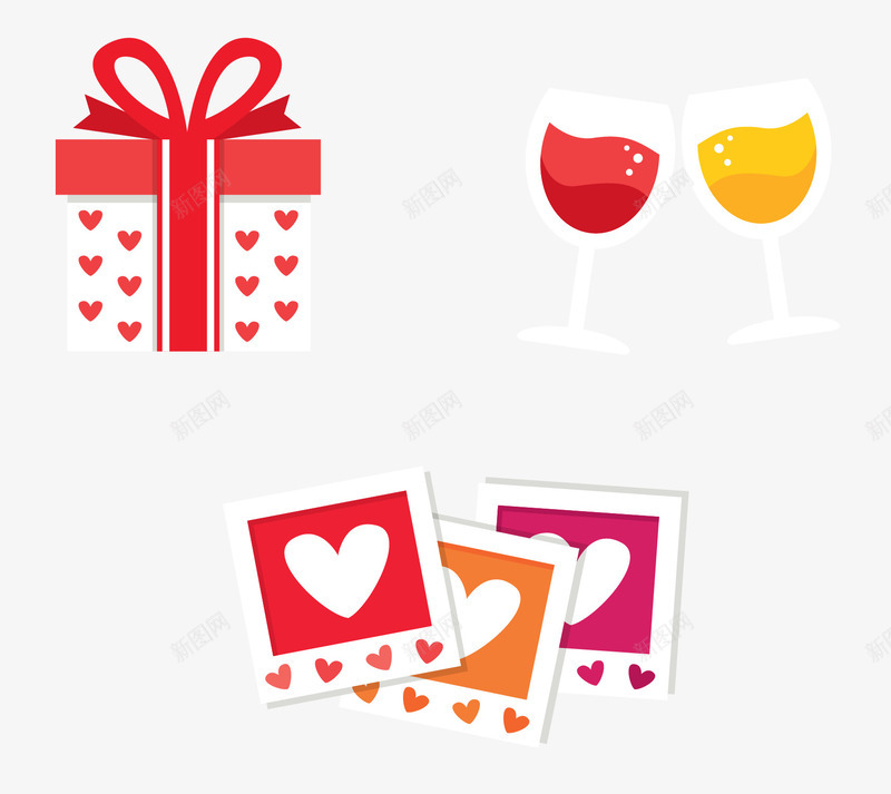 婚礼礼物酒杯相片png免抠素材_88icon https://88icon.com 喝酒 教堂 爱情 礼品 结婚