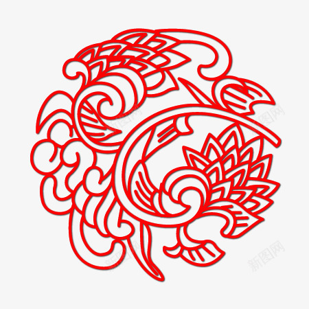 古典圆形吉祥翅膀纹样边框png免抠素材_88icon https://88icon.com 古典 吉祥 圆形 纹样 翅膀 边框