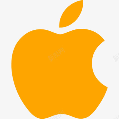 橙色苹果logo图标图标