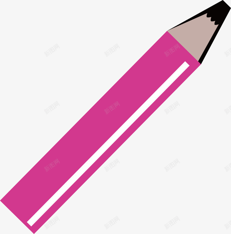 卡通眉笔矢量图ai免抠素材_88icon https://88icon.com 化妆品 化妆品产品 化妆品矢量 卡通化妆品 卡通眉笔 女性用品 矢量图