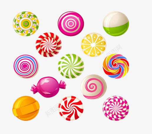 各种糖果片png免抠素材_88icon https://88icon.com 创意糖果类背景图片 手绘糖果图片 甜蜜的糖果图片 美味的糖果图片