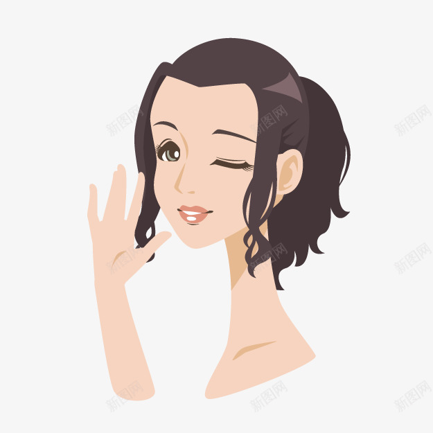 卡通女孩png免抠素材_88icon https://88icon.com 动漫 卡通女孩 卡通女性 发型展示 发型模特 可爱女孩 女孩 女性 女性发型 女性模特 手绘女孩