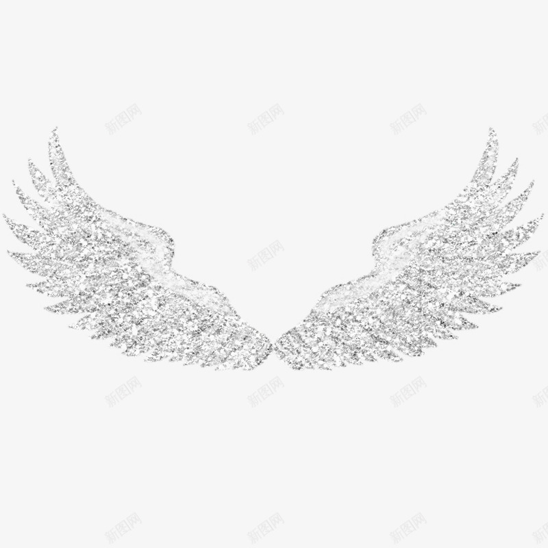 白色的翅膀png免抠素材_88icon https://88icon.com 天使 白色 翅膀 飞翔