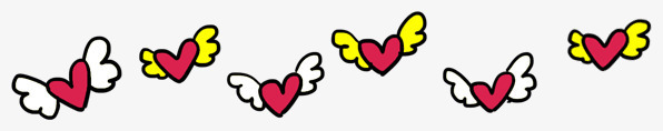 分割线爱心翅膀png免抠素材_88icon https://88icon.com 分割线 手绘 爱心 翅膀