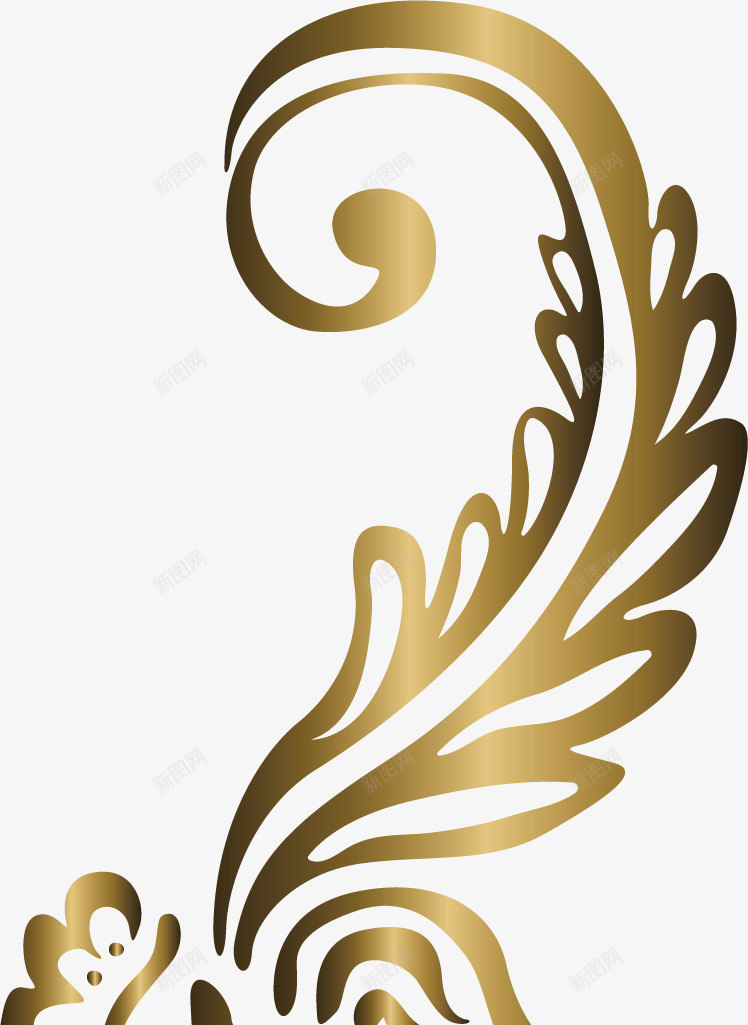 翅膀纸花矢量图ai免抠素材_88icon https://88icon.com 卡通 墙纸花纹 纸花 纸花纹 纸花边 翅膀 金色纸花 矢量图