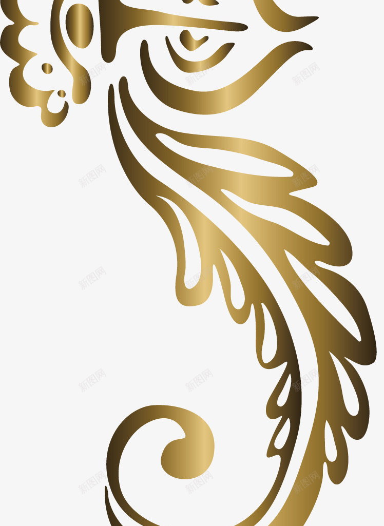 翅膀纸花矢量图ai免抠素材_88icon https://88icon.com 卡通 墙纸花纹 纸花 纸花纹 纸花边 翅膀 金色纸花 矢量图