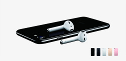 iPhone7和耳机素材