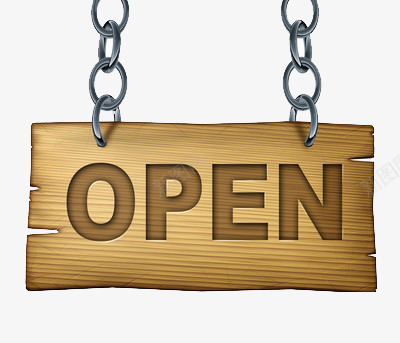 open店铺开张的挂的标牌png免抠素材_88icon https://88icon.com ope open 店铺 开张 标牌