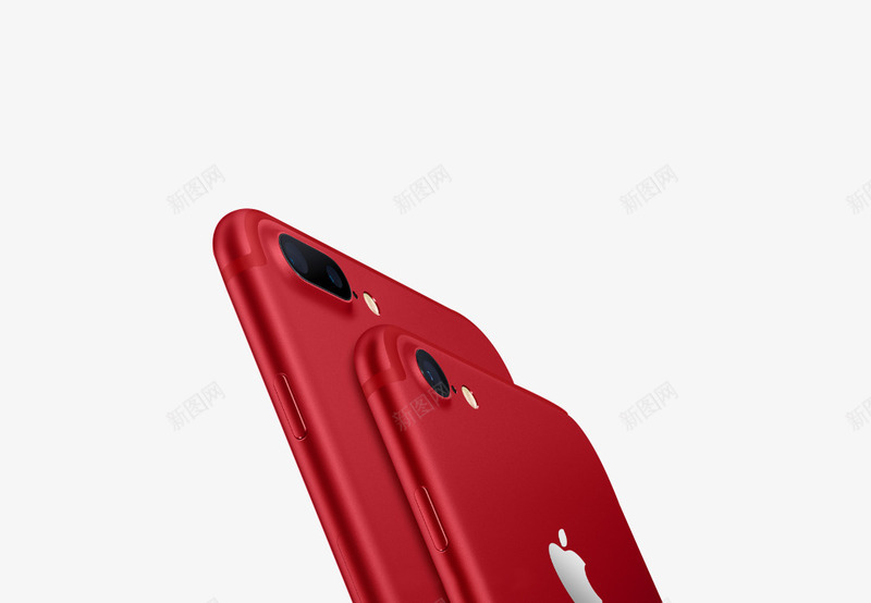 iPhone7现已红色呈现png免抠素材_88icon https://88icon.com iPhone7 iPhone7现已红色呈现 智能手机 红色特别版 苹果手机