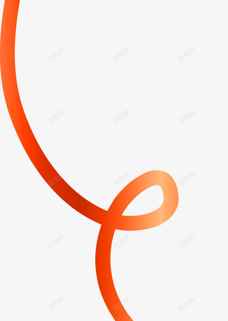 橙色简约曲线不规则图形png免抠素材_88icon https://88icon.com 不规则图形 免抠PNG 曲线 橙色 简约