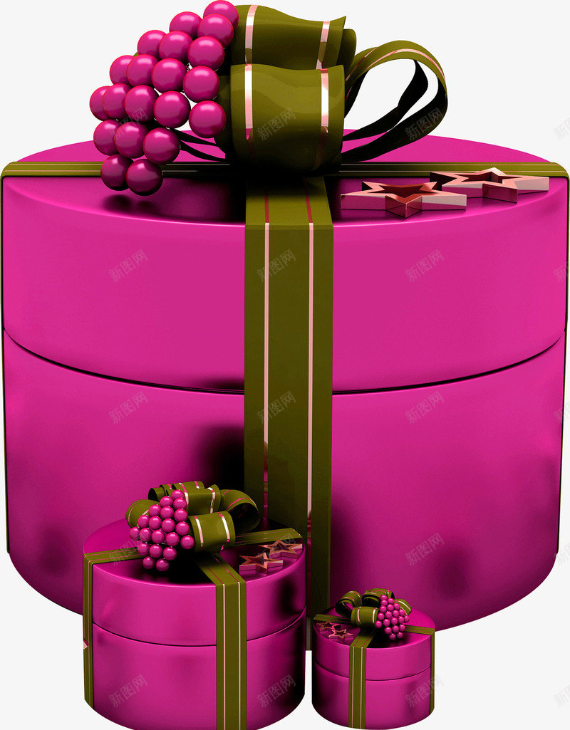 紫色礼品盒png免抠素材_88icon https://88icon.com 圆形 礼品盒 紫色