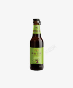 黄岛印象啤酒瓶装素材