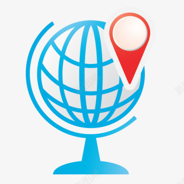 Business业务地球全球互联网局部SEOW图标图标