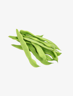 绿色豆角蔬菜素材