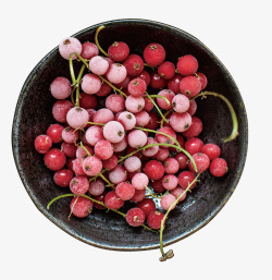 红色果盘水果樱桃素材