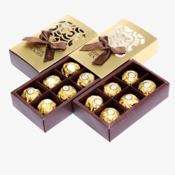情人节精品盒巧克力免素材