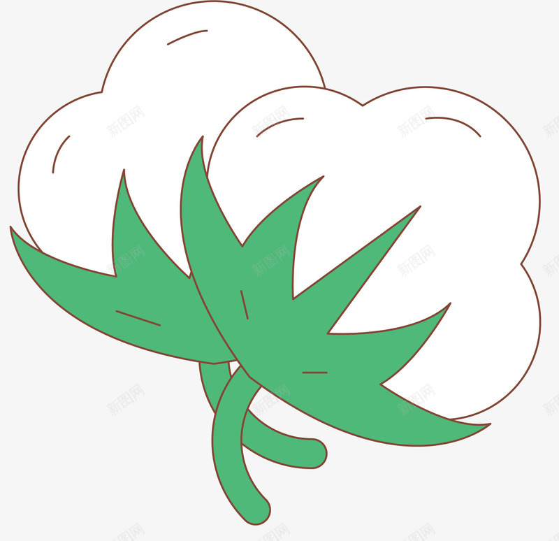 洁白的卡通手绘棉花png免抠素材_88icon https://88icon.com 卡通木棉花 卡通矢量农作物 棉花 棉花作物 洁白 矢量农作物 蔬菜作物