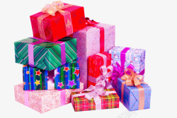 各种颜色的包装礼品盒子素材