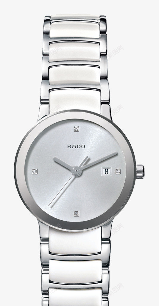 银色女表雷达腕表手表png免抠素材_88icon https://88icon.com RADO 产品实物 女士手表 手表 机械表 腕表 表 雷达