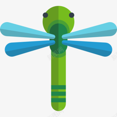 鐭虫煴蜻蜓图标图标